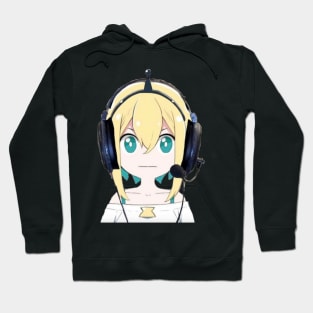 Pikamee Amano with Headphones Hoodie